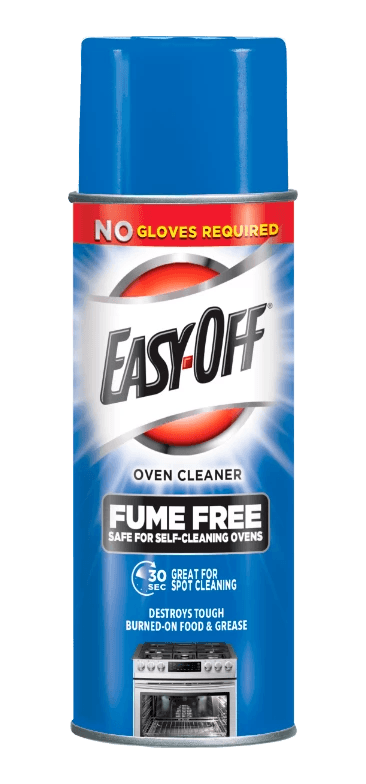 Easy Off Fume Free Oven Cleaner, Destroys Tough Burnt on Food and Grease,  24 Oz Heavy Duty Cooktop Cleaner, Removes Burnt on Food in Seconds
